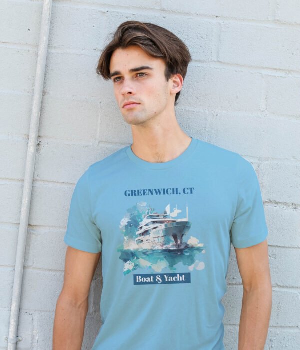 Greenwich, CT  Boat and Yacht - T-shirt - Image 4